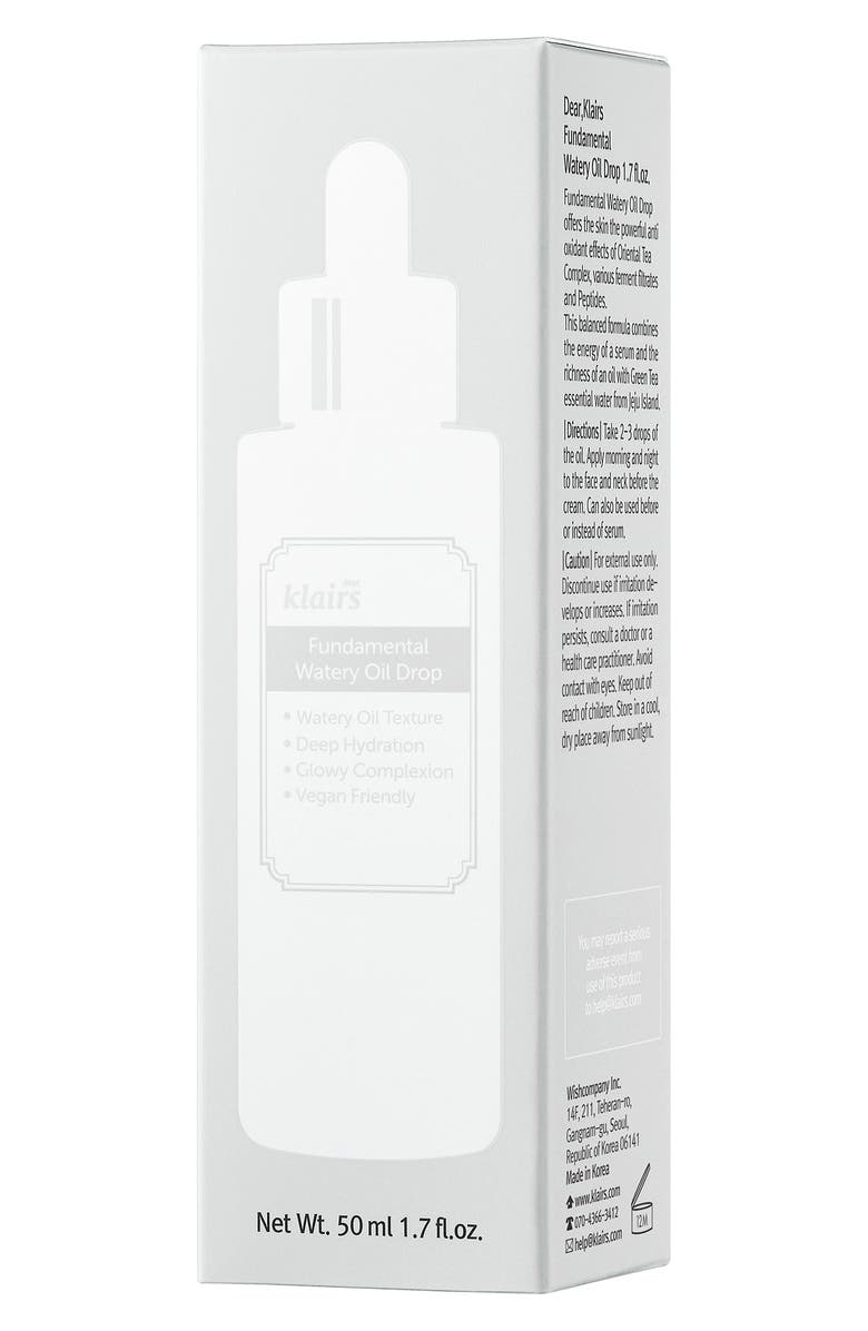 Klairs Fundamental Watery Oil Drop, Alternate, color, 