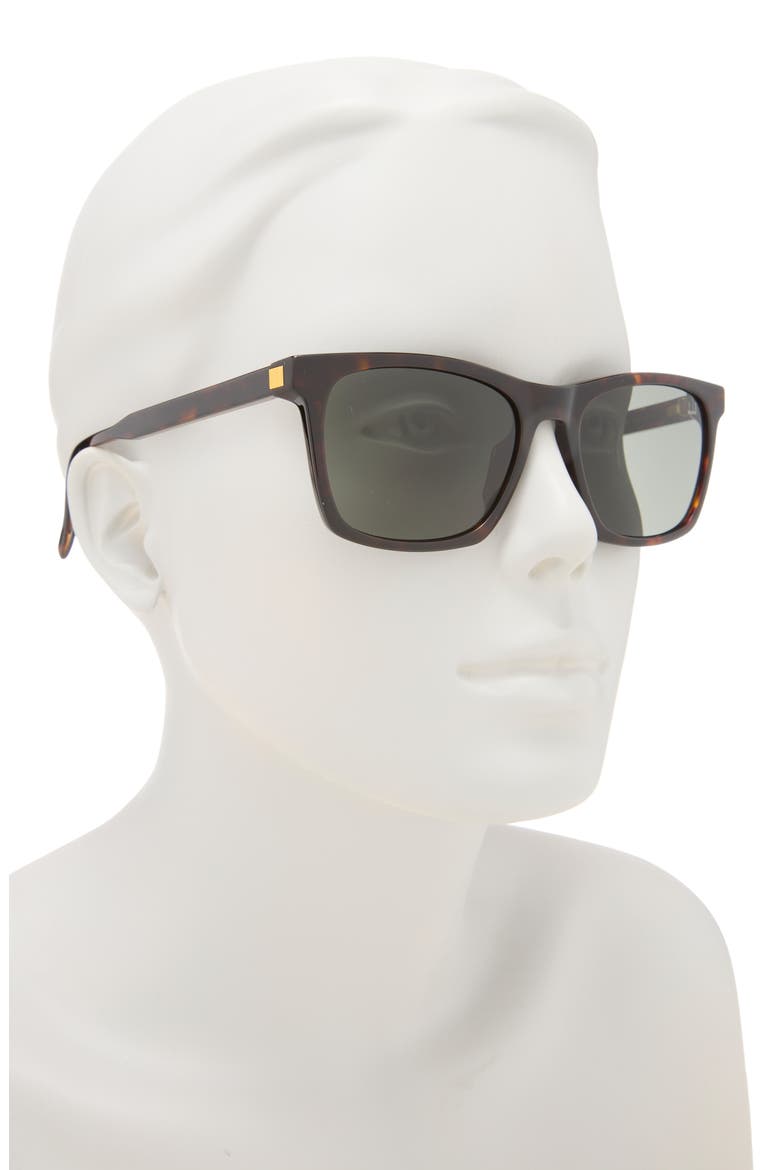 54mm Square Sunglasses, Alternate, color, HAVANA HAVANA GREY