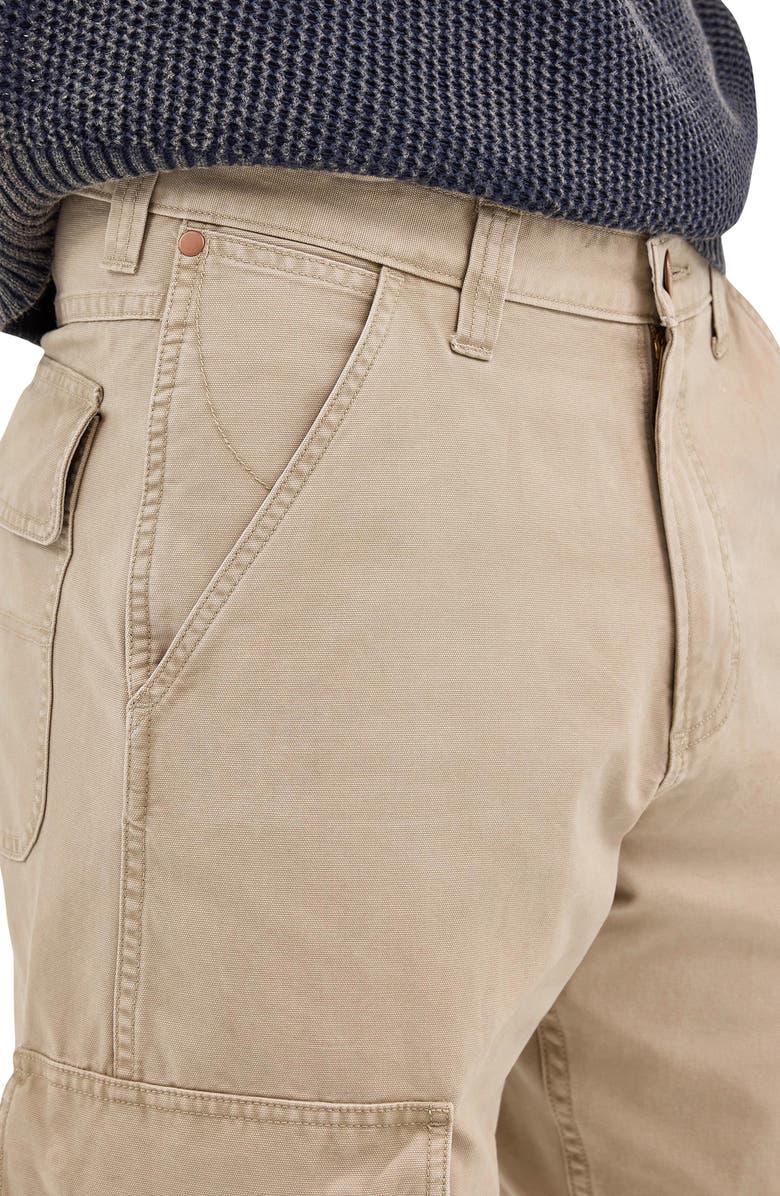 Wrangler Casey Jones Stretch Canvas Cargo Pants, Alternate, color, Kelp