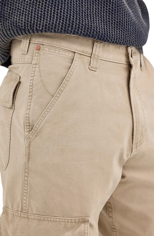 Wrangler Casey Jones Stretch Canvas Cargo Pants In Kelp
