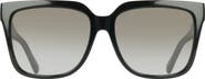 FERRAGAMO 58mm Rectangular Sunglasses
