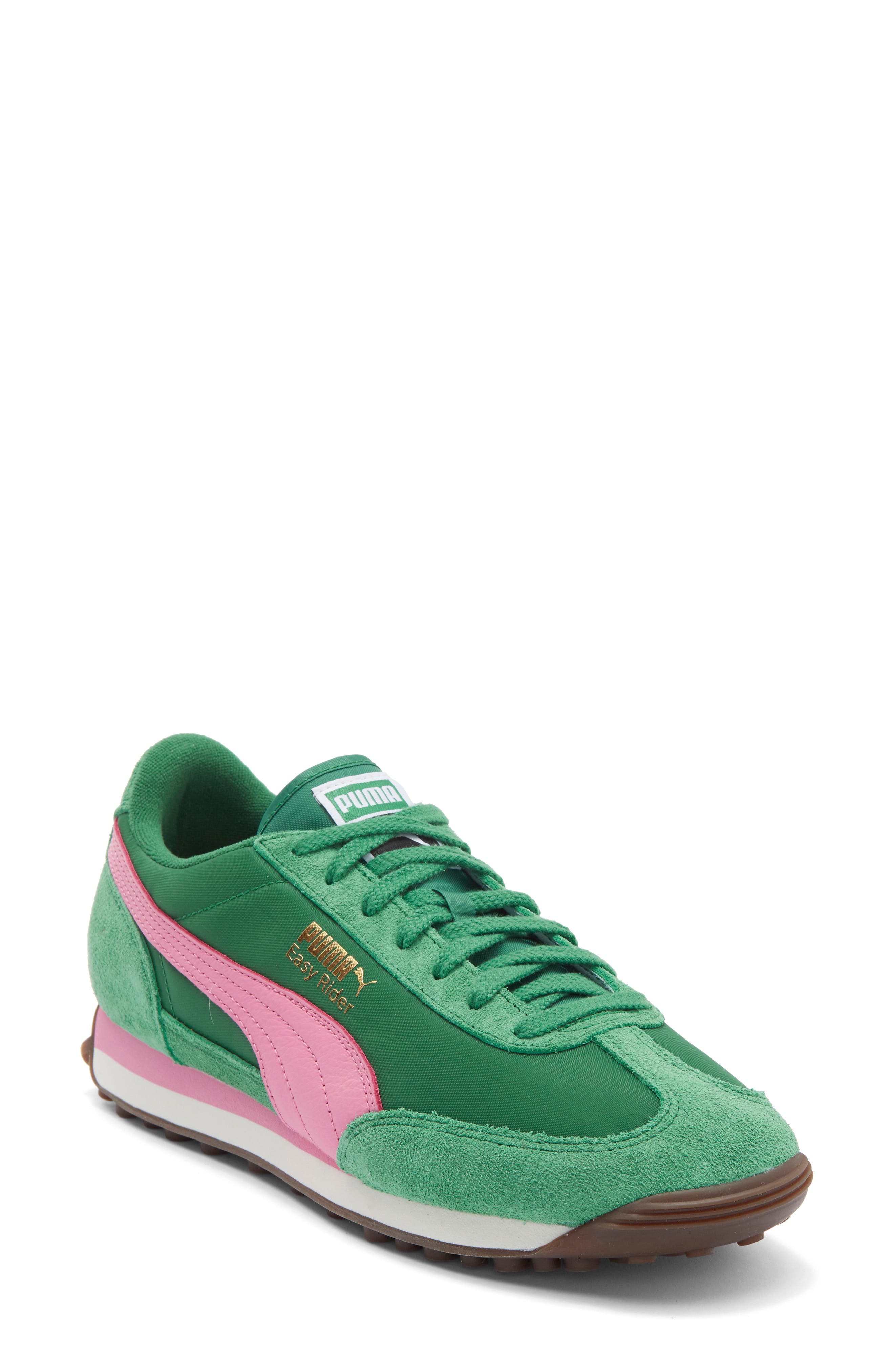 PUMA Easy Rider Vintage Sneaker, Main, color, Archive Green-Poised Pink