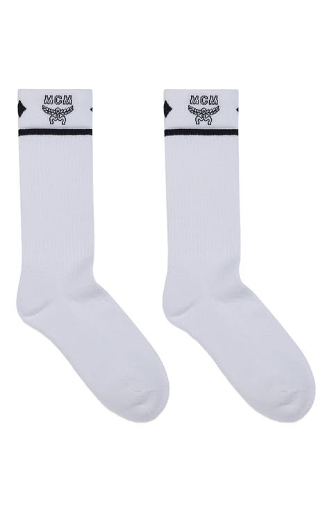 Logo Jacquard Socks