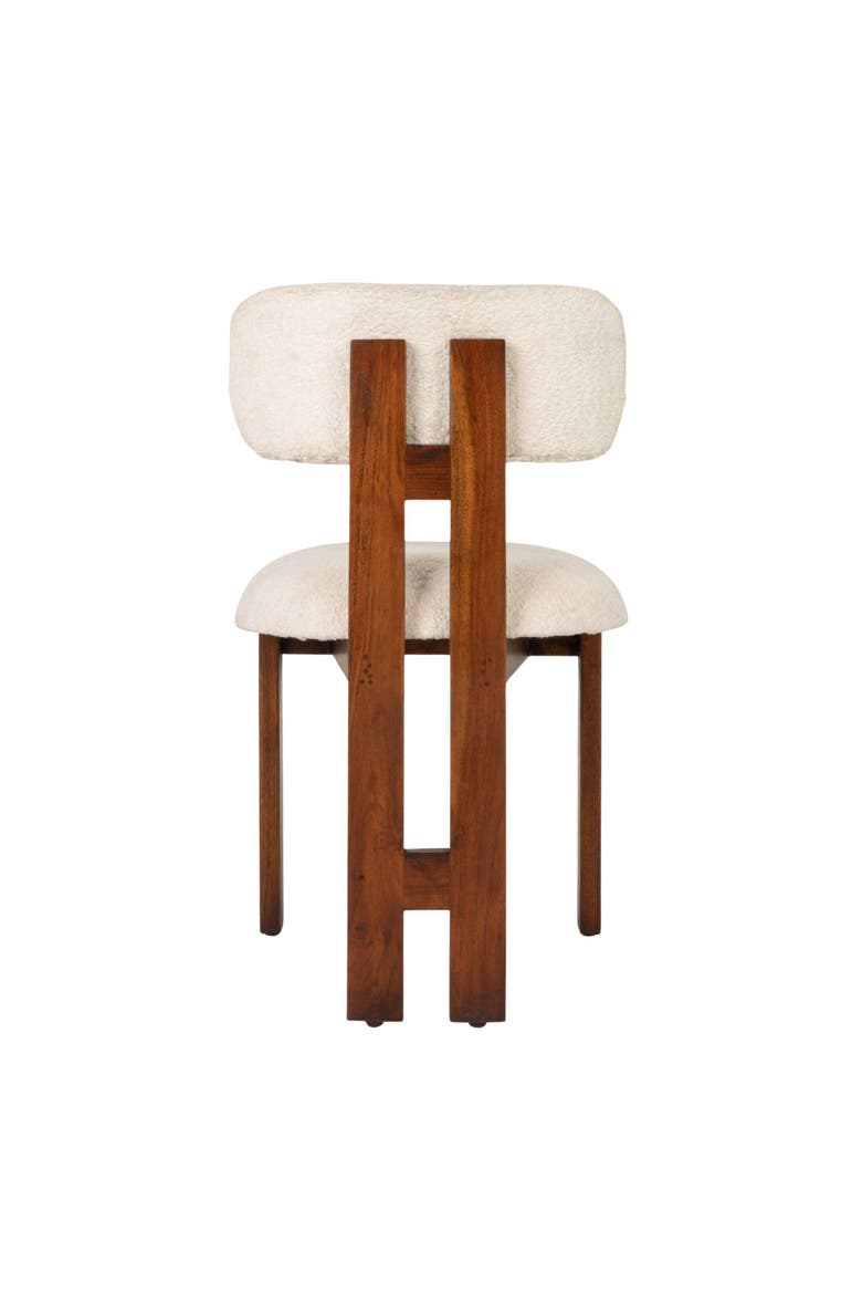 Armless Upholstered Dining Chairs, Set of 2, Alternate, color, Beige
