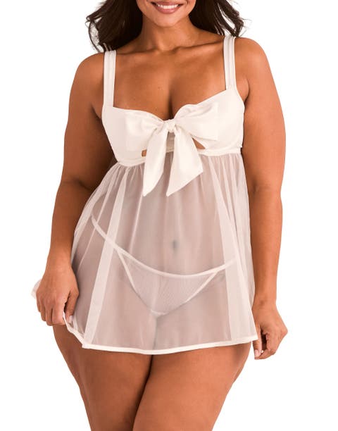 Bessima Babydoll & G-String Set Lingerie