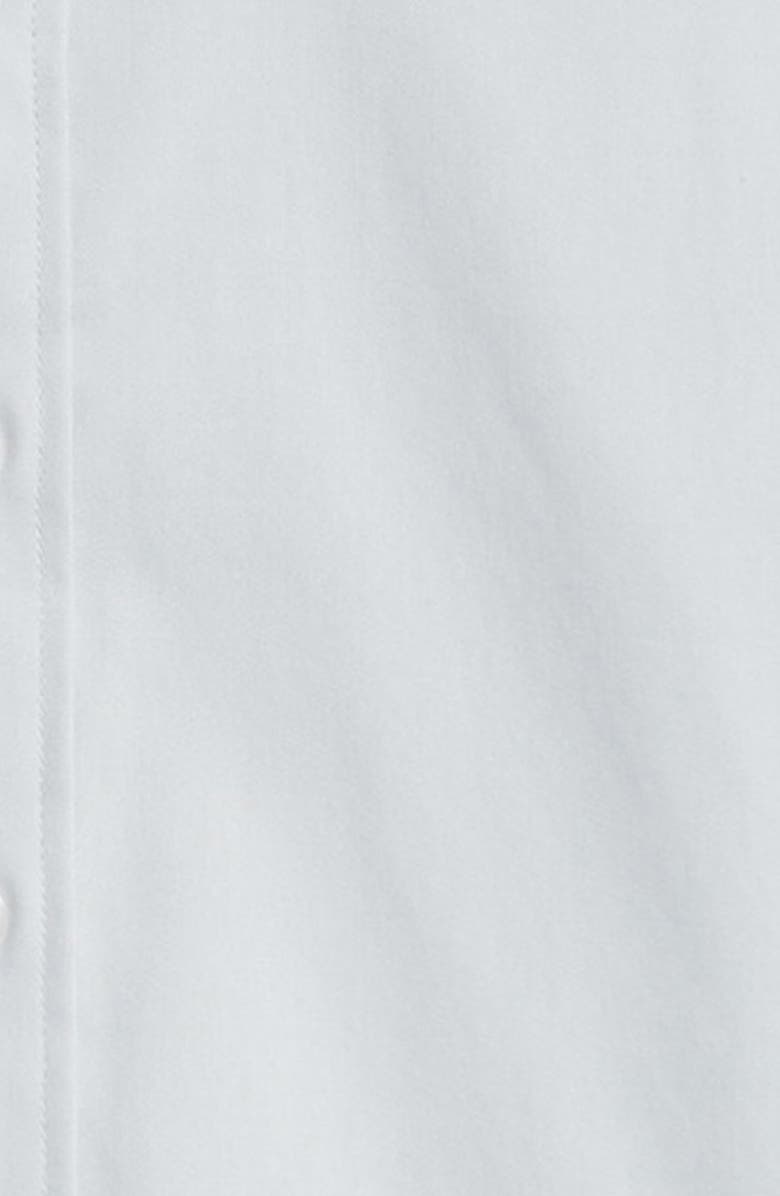 Nordstrom Kids' Solid Button-Up Dress Shirt, Alternate, color, Grey Silk