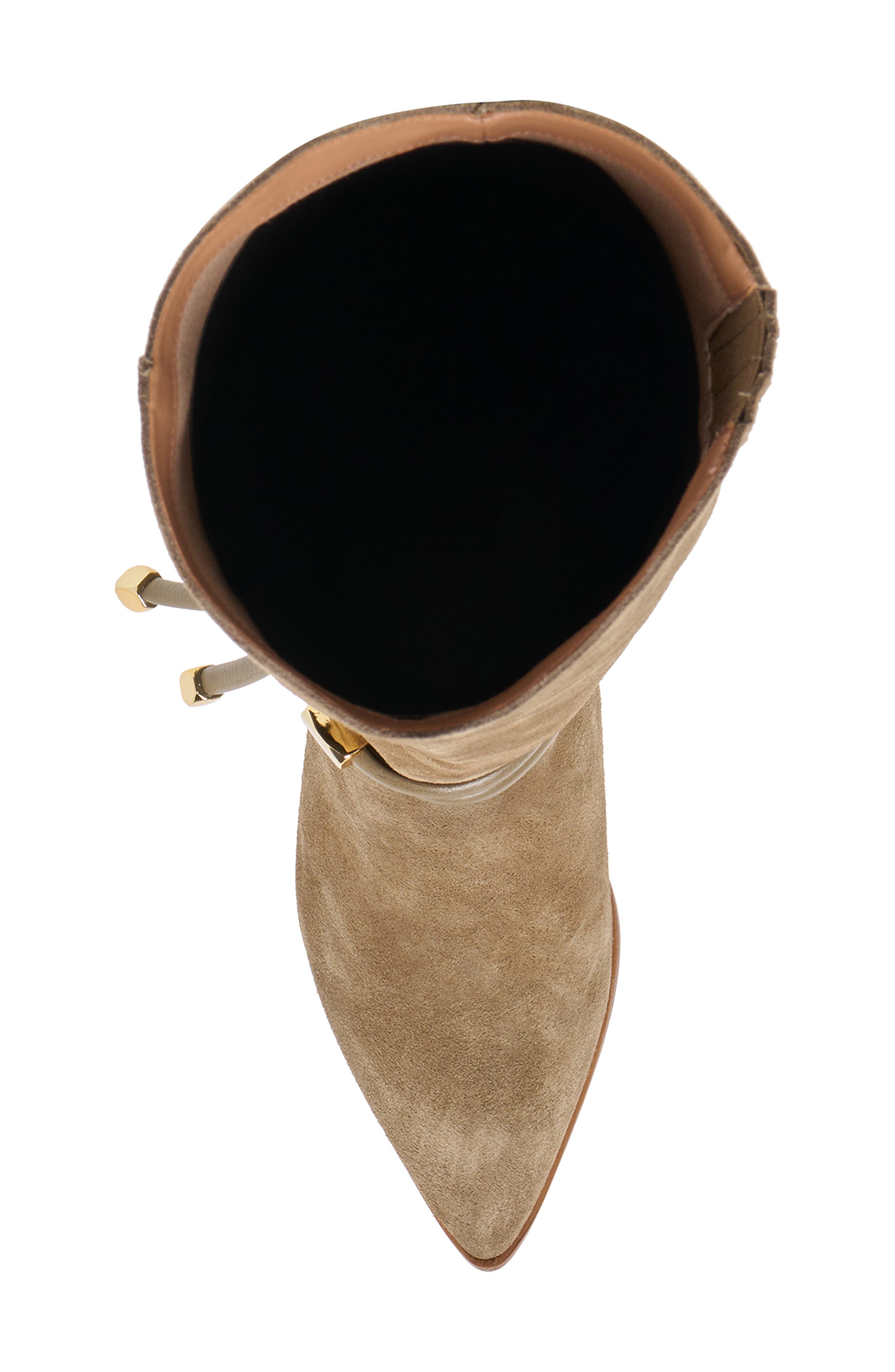 Dolce Vita Tarren Knee High Boot, Alternate, color, Olive Suede