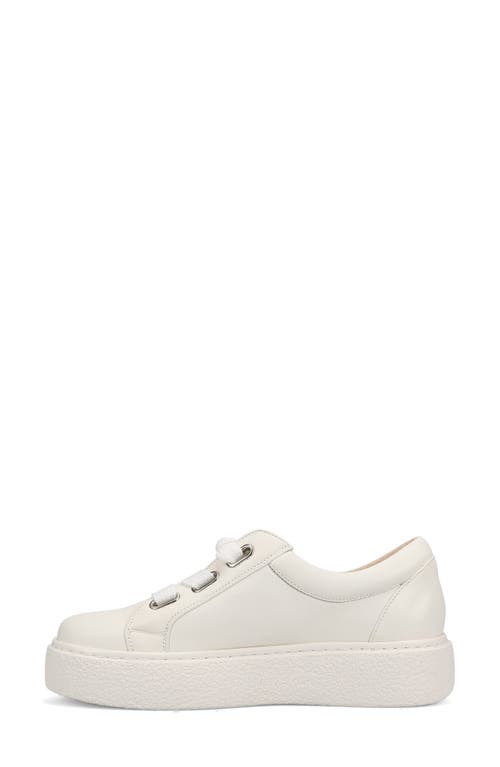 Vaneli Yucel Platform Sneaker In White