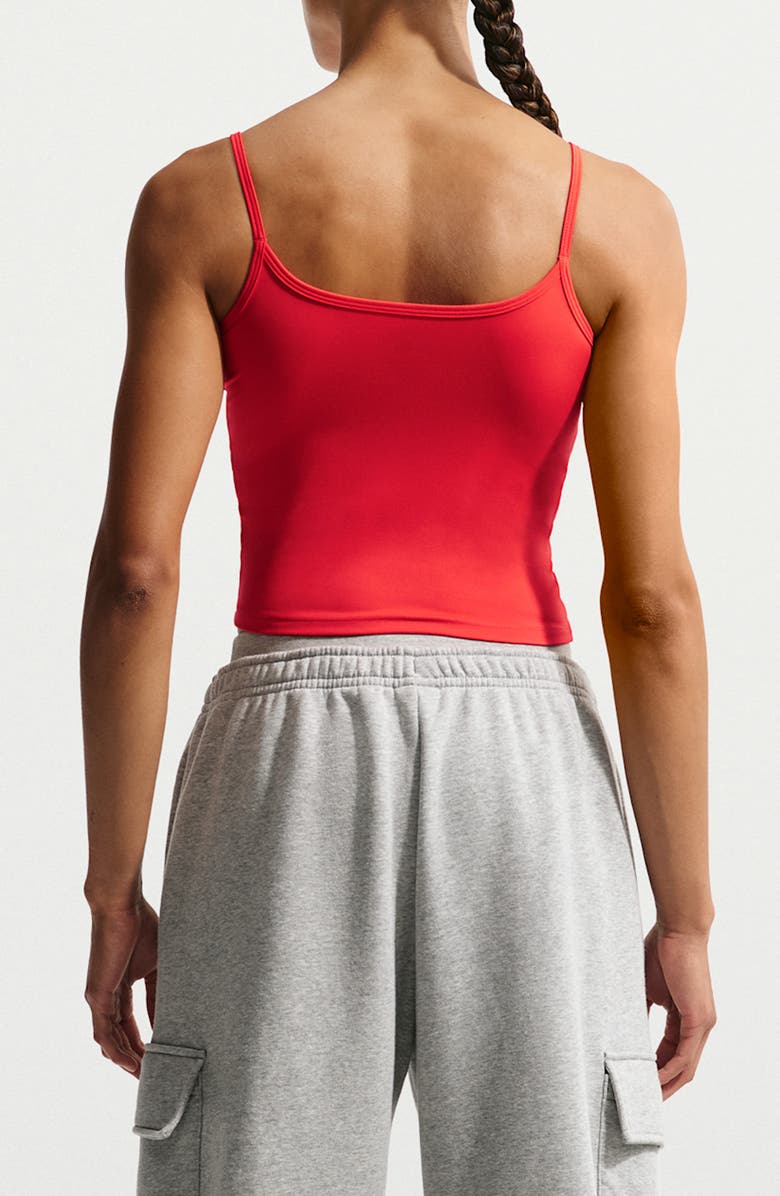 Nike Dri-FIT Cami Tank Top, Alternate, color, Light Crimson/ White