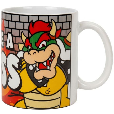 11 oz Super Mario Like a Boss Bowser Ceramic Mug