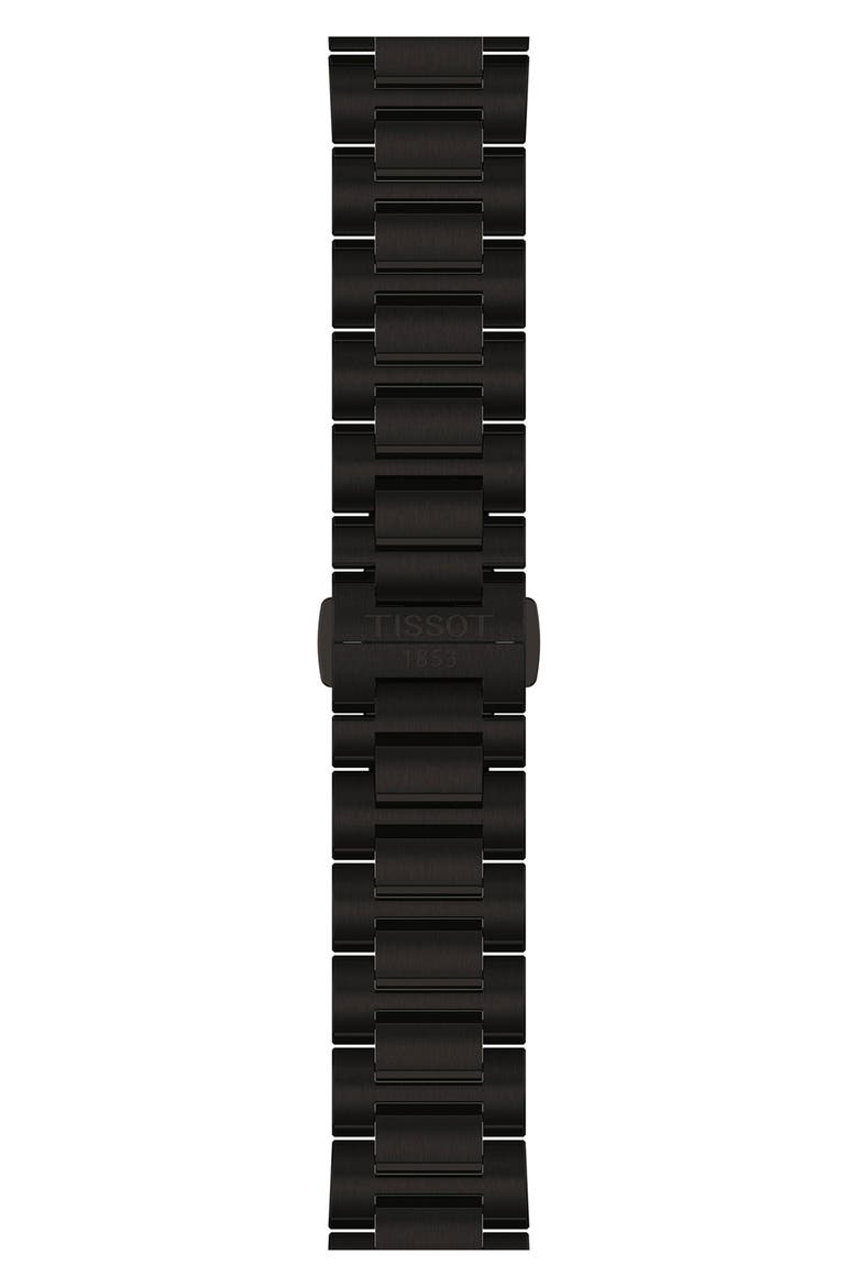 PRC 100 Solar Quartz Bracelet Watch, 39mm, Alternate, color, BLACK