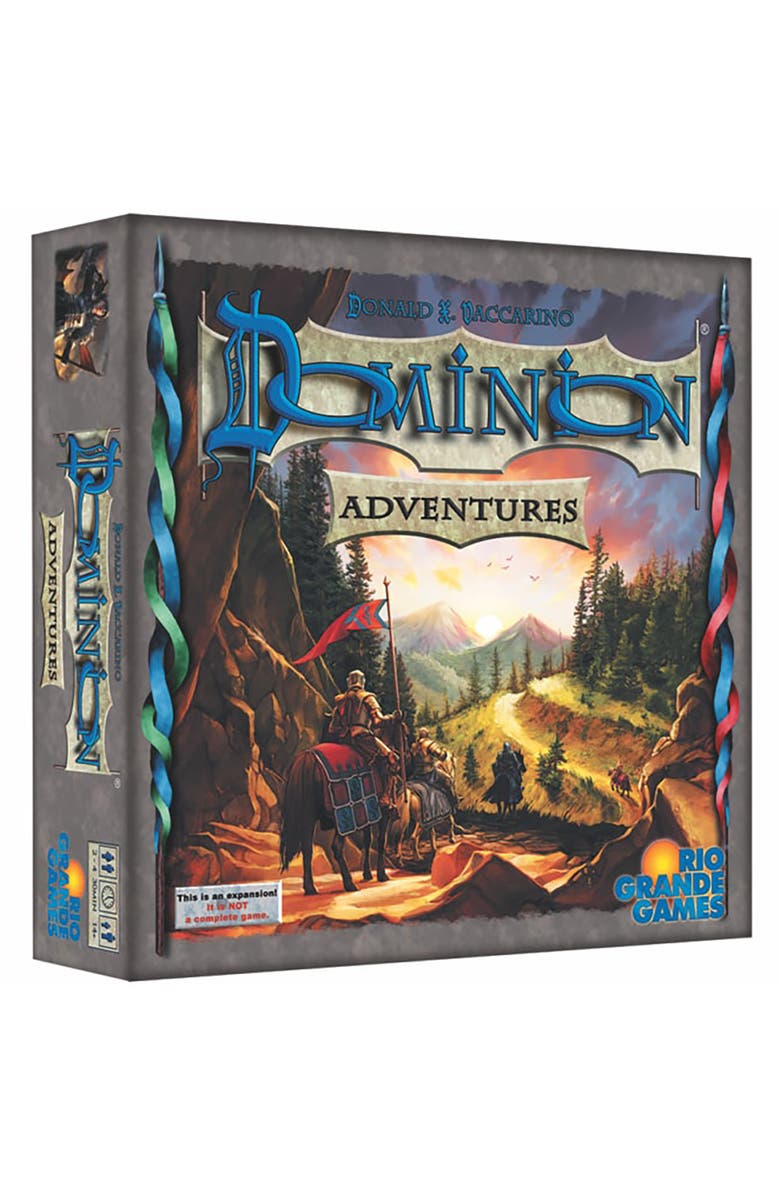 Rio Grande Games Dominion Adventures Board Game, Main, color, Multicolored