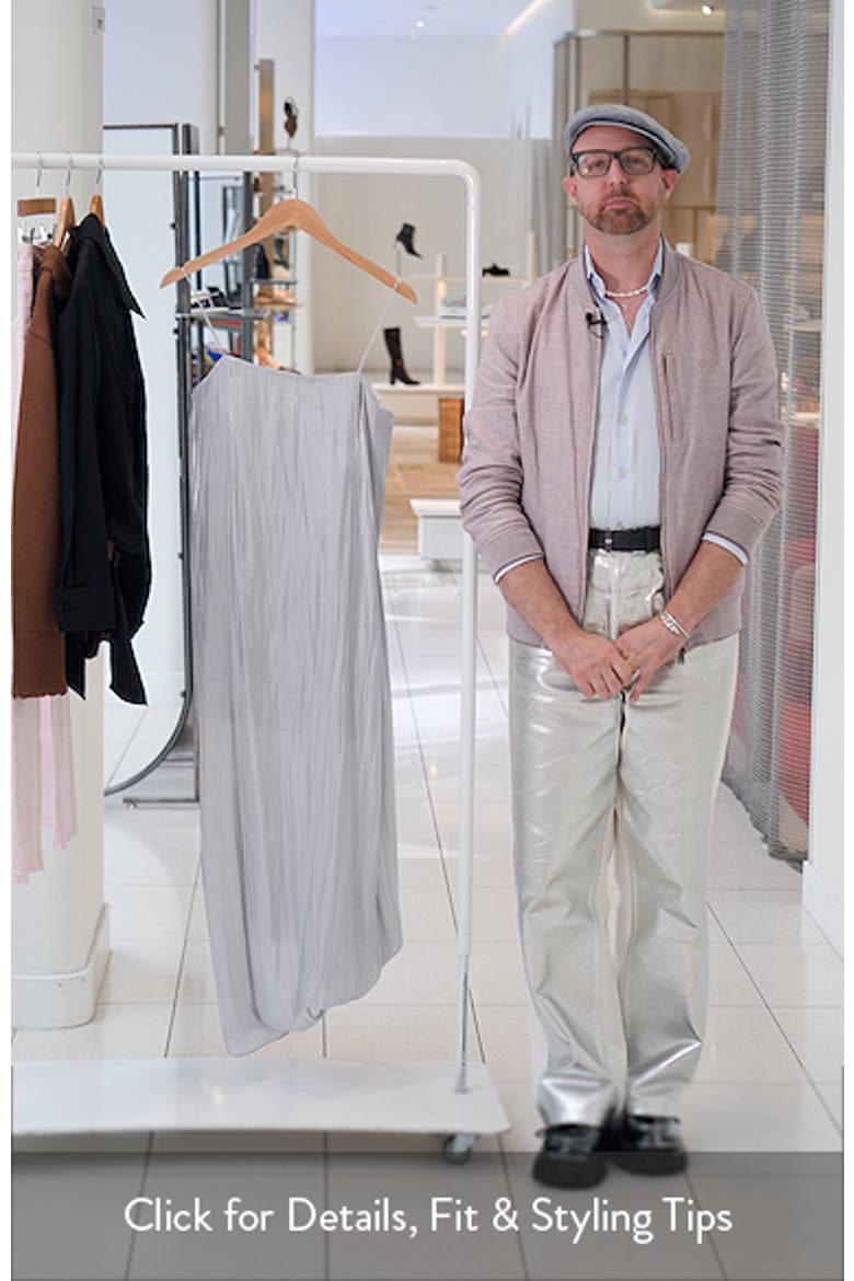 Fluid Asymmetric Hem Maxi Dress video