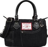 True Religion Heritage Denim Satchel Bag