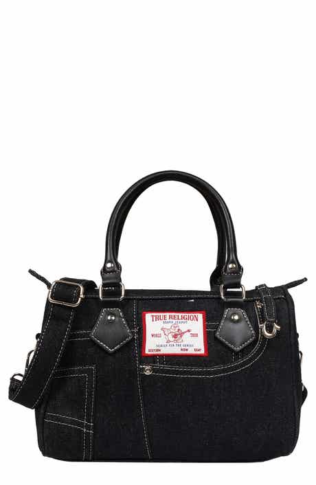 True Religion Heritage Denim Satchel Bag