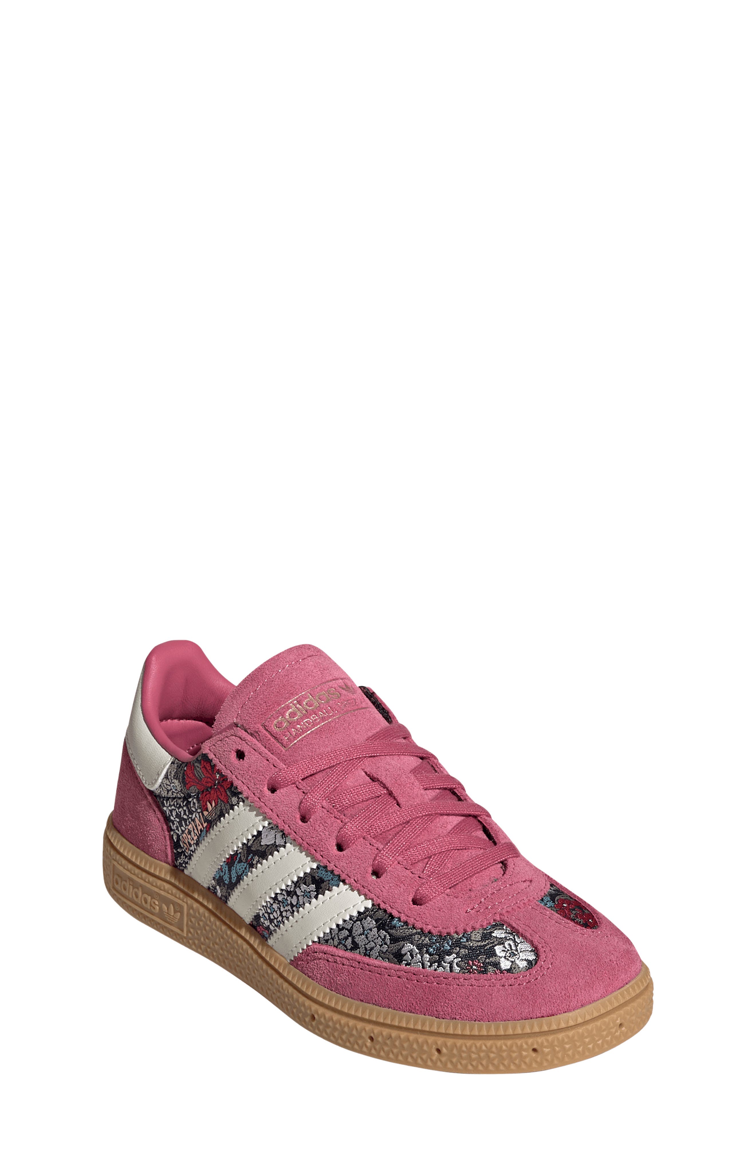 x Liberty London Kids' Handball Spezial Sneaker, Main, color, RED/ CREAM/ GUM