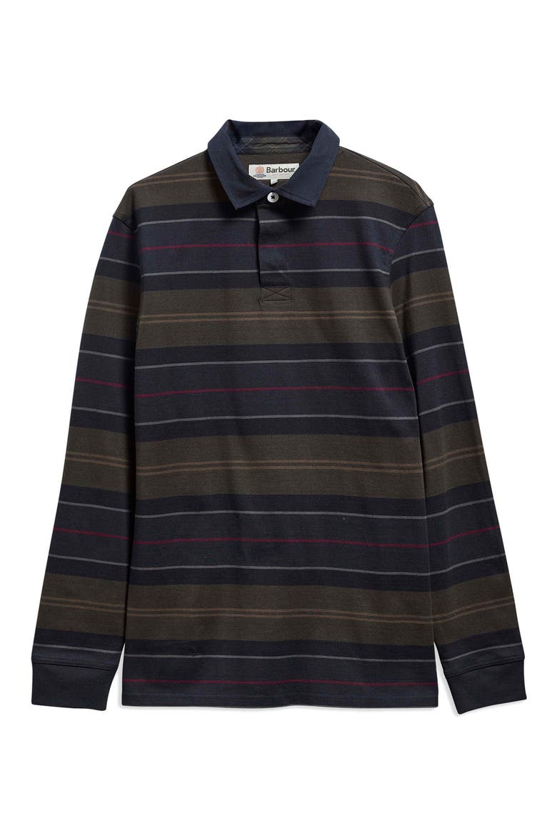 Frith Stripe Long Sleeve Rugby Shirt, Alternate, color, NAVY