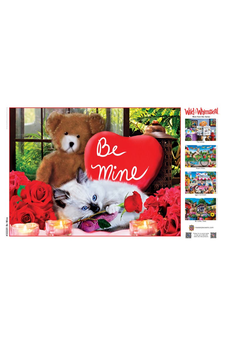 Be Mine 300 Piece Jigsaw Puzzle, Alternate, color, Multicolor