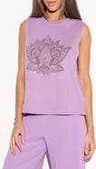 Spiritual Gangster Mandala Lotus Vibe Tank
