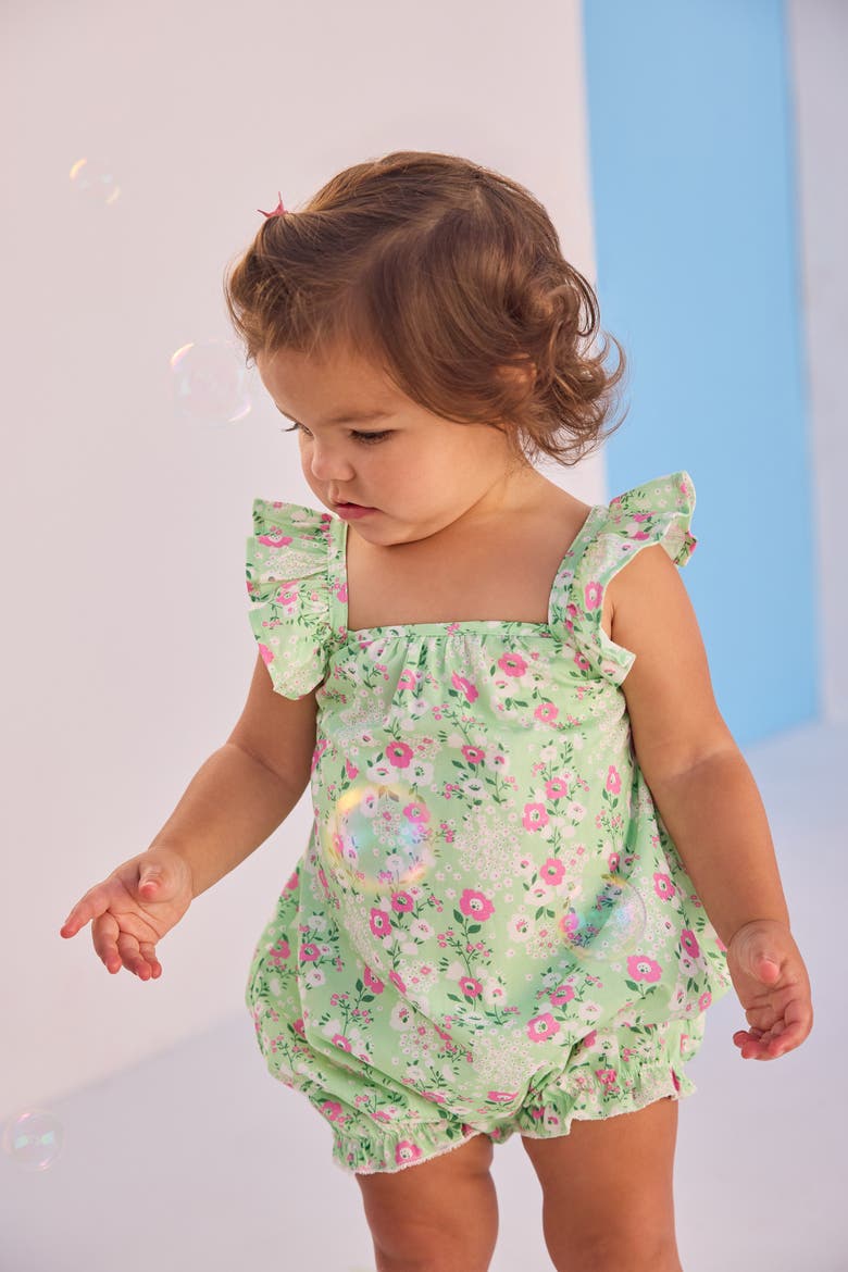 Kids' Tribeca Bubble, Alternate, color, Greenville Floral