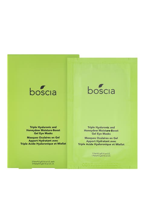 Triple Hyaluronic and Honeydew Moisture-Boost Gel Eye Masks