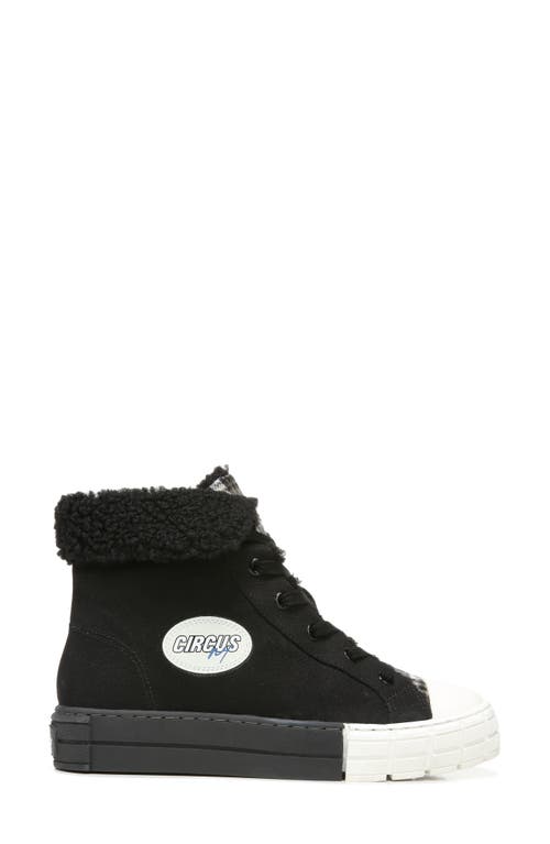 Circus Ny By Sam Edelman Circus By Sam Edelman Sophi Faux Fur Sneaker In Black Multi