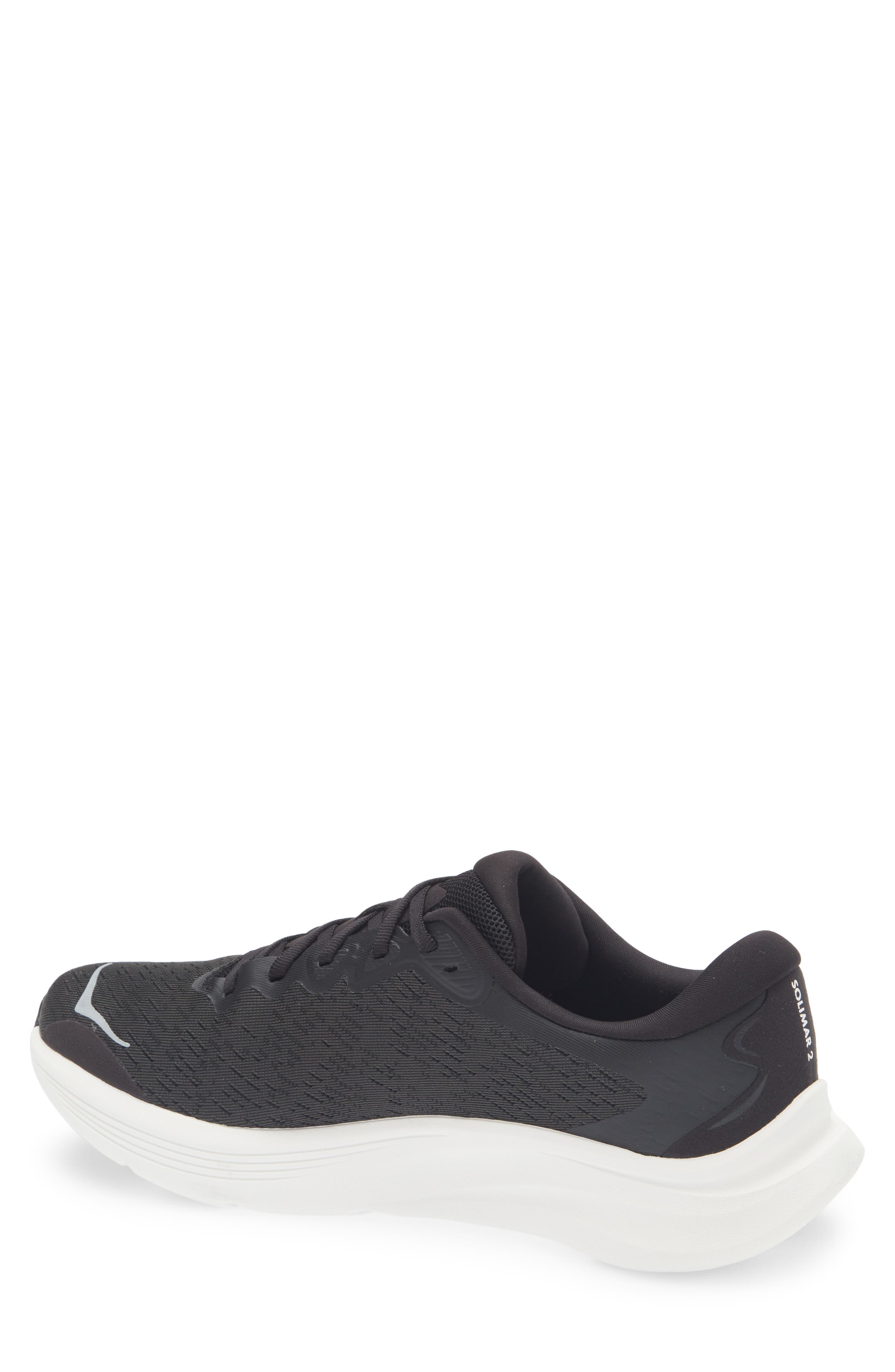 HOKA Solimar 2 Sneaker, Alternate, color, Black / White