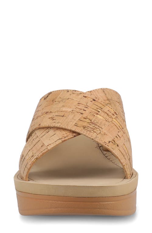 JOURNEE COLLECTION JOURNEE COLLECTION BIARA PLATFORM WEDGE SANDAL 