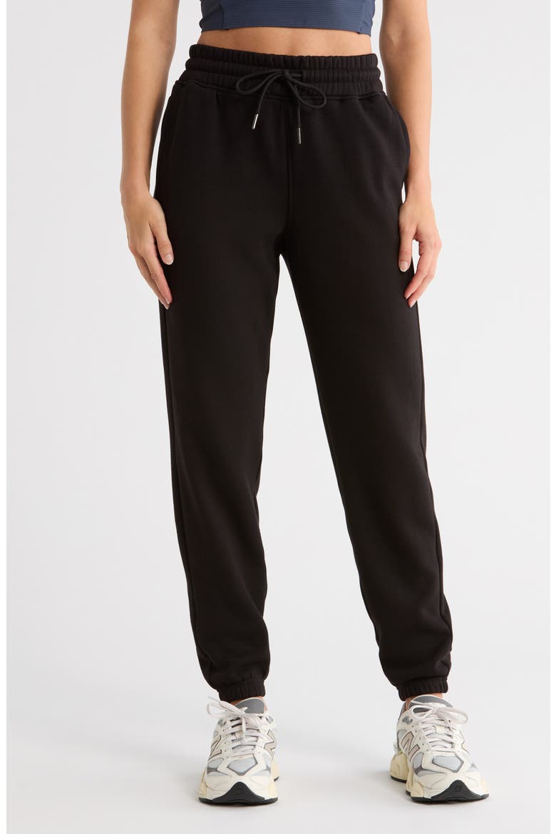 Butter Boston Joggers, Main, color, BLACK
