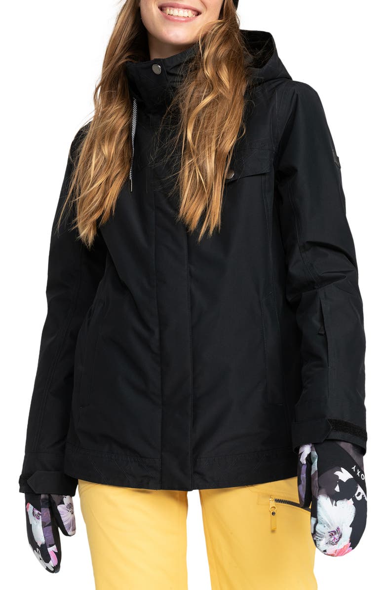 Roxy Billie Waterproof Insulated Snow Jacket, Main, color, 