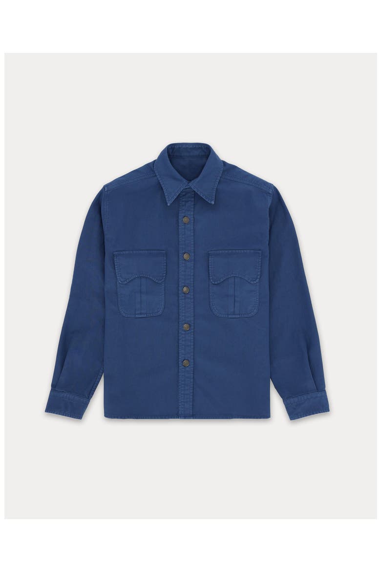 Kenny 2.0 Cotton Overshirt, Main, color, Blue