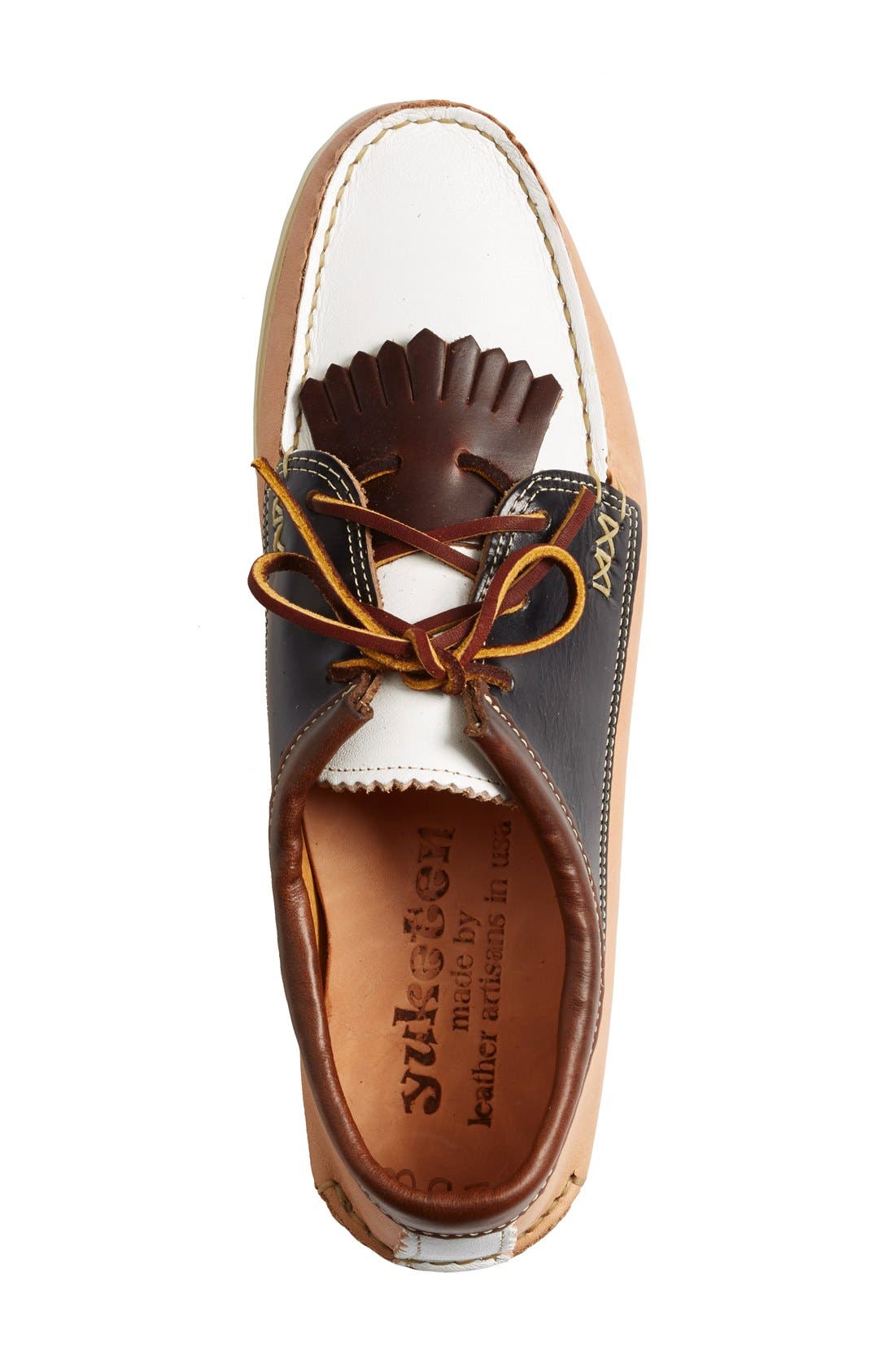YUKETEN Kiltie Blucher Moccasin, Alternate, color, 