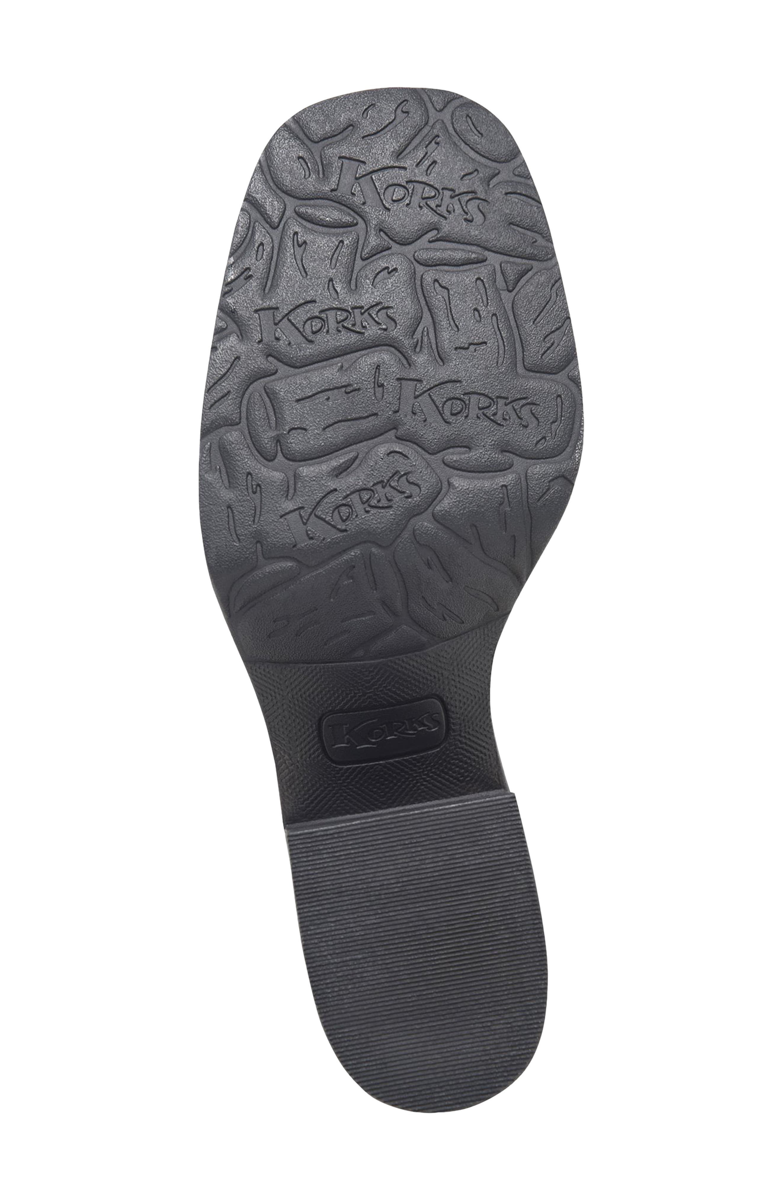 KORKS Kari Block Heel Bootie, Alternate, color, Black