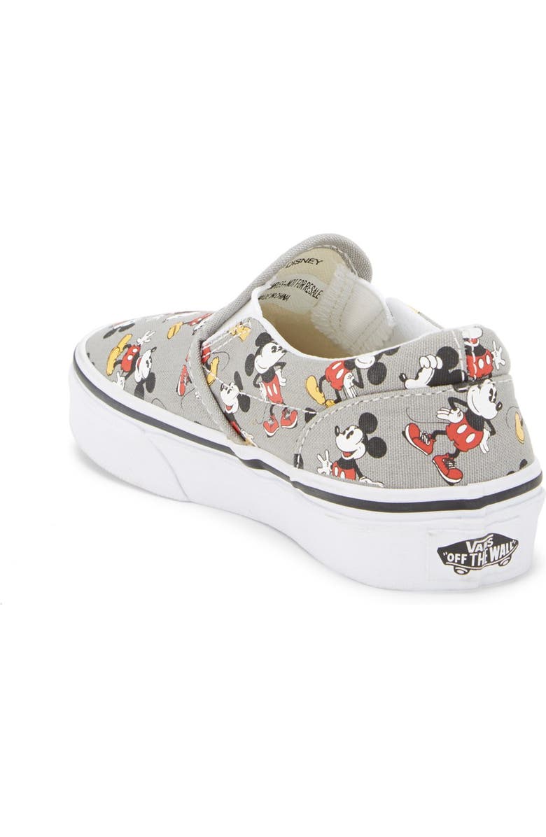 Vans 'Classic - Disney<sup>®</sup> Mickey Mouse' Slip-On, Alternate, color,