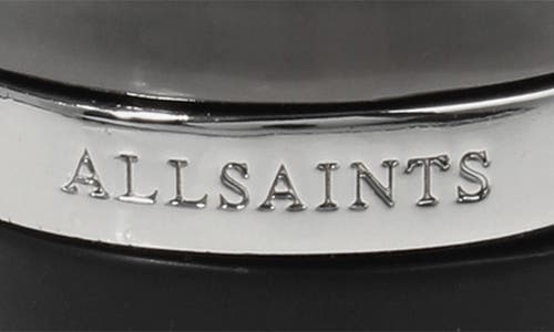 Allsaints Set Of 3 Band Stacking Rings In Multi