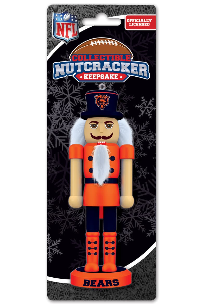 Chicago Bears Keepsake Nutcracker, Alternate, color, Multicolor