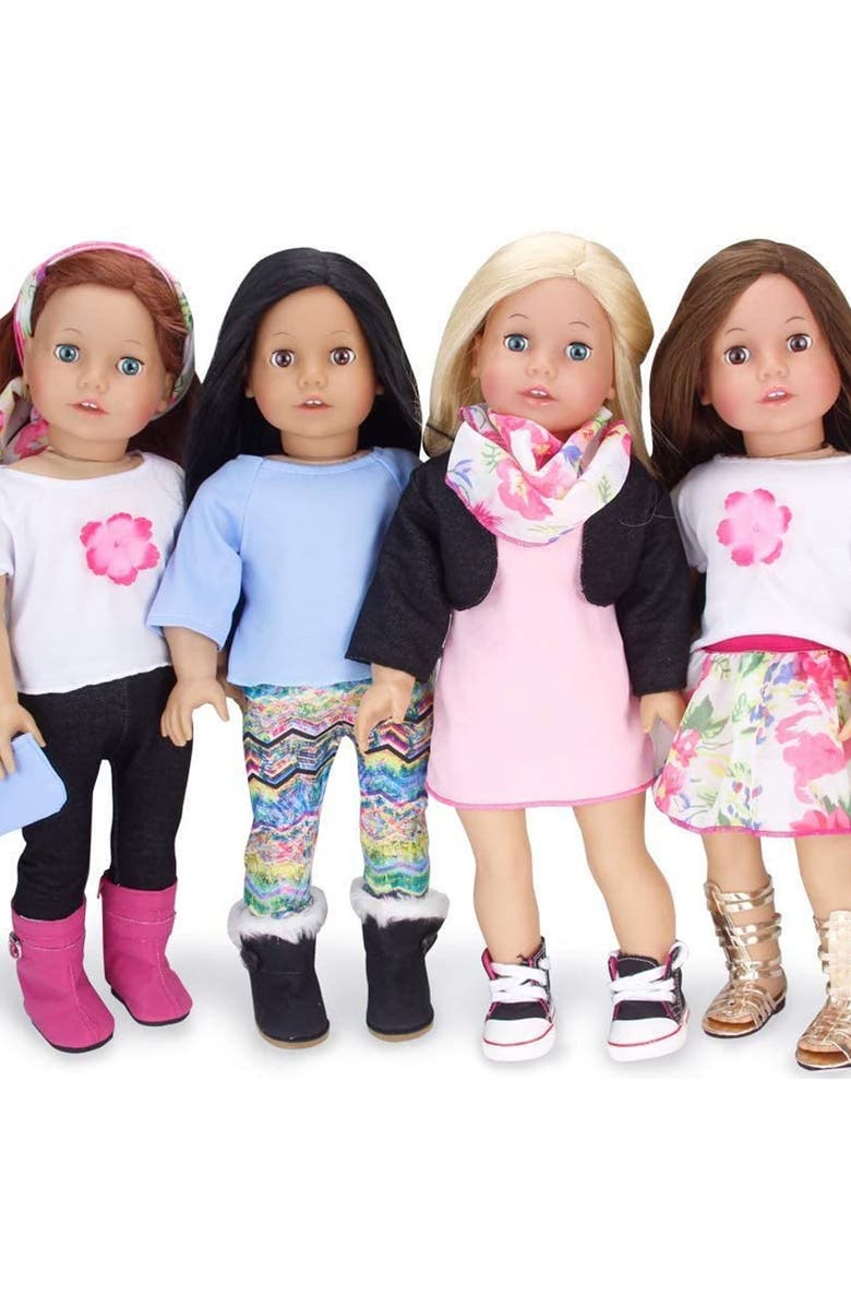 Teamson Kids Sophia's 9-Piece Assorted 18" Doll Clothing, Alternate, color, 