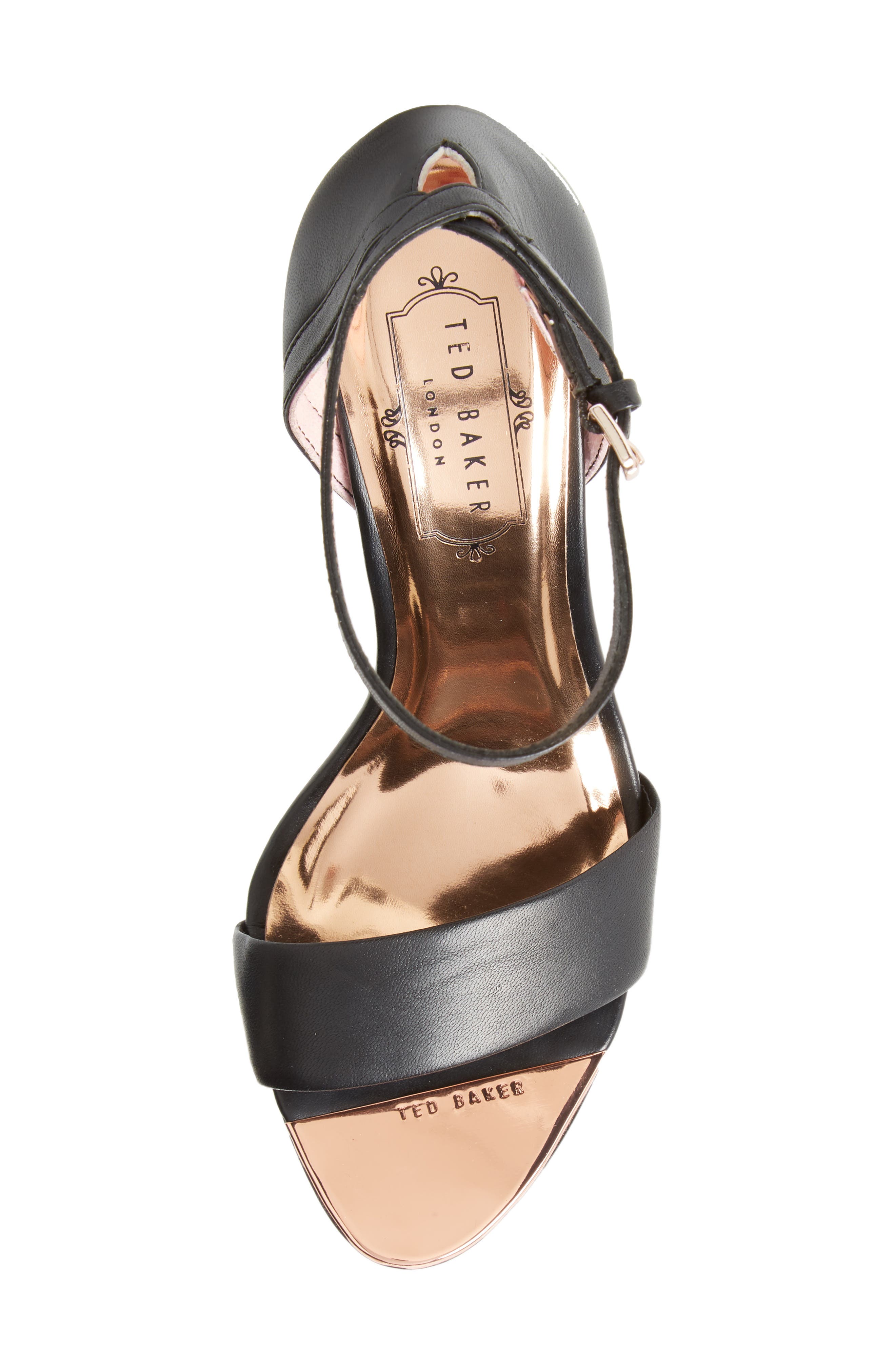 Phanda Sandal, Alternate, color, BLACK LEATHER