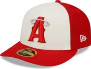 New Era Men's New Era Red Los Angeles Angels 2022 City Connect Low Profile 59FIFTY Fitted Hat