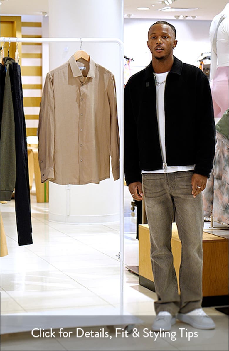 Regular Fit Button-Up Shirt, sales video thumbnail