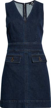 PAIGE Sylvia Denim Minidress
