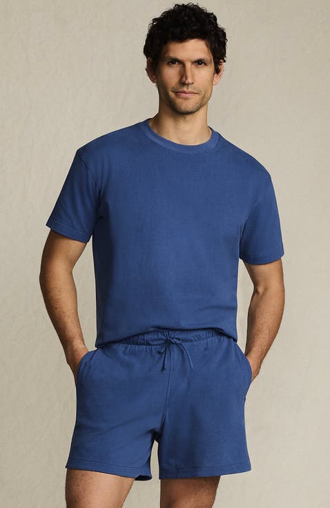 Short Sleeve Knit Jersey Short Sleep Set