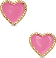 Lily Nily Kids' Heart Twist Stud Earrings