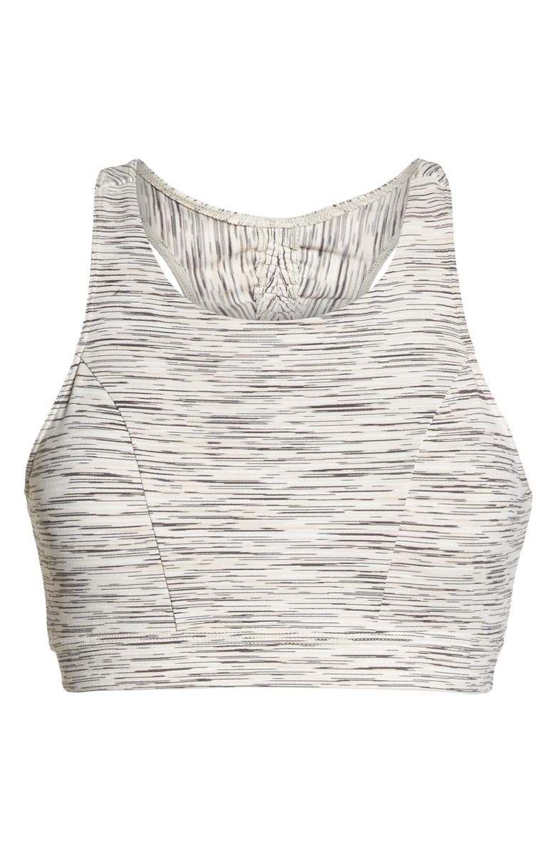 Zella Sheer Drama Element Sports Bra, Alternate, color,