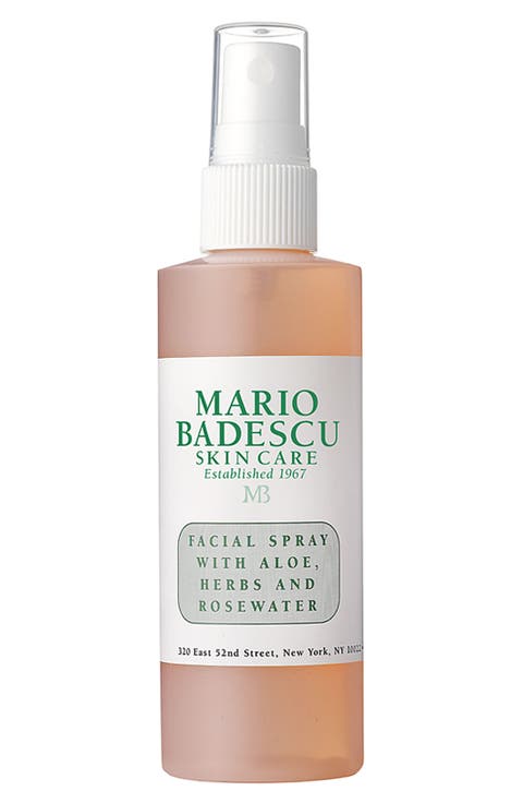 Facial Spray with Aloe, Herbs & Rosewater