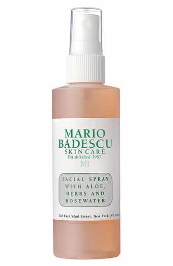 Facial Spray with Aloe, Herbs & Rosewater