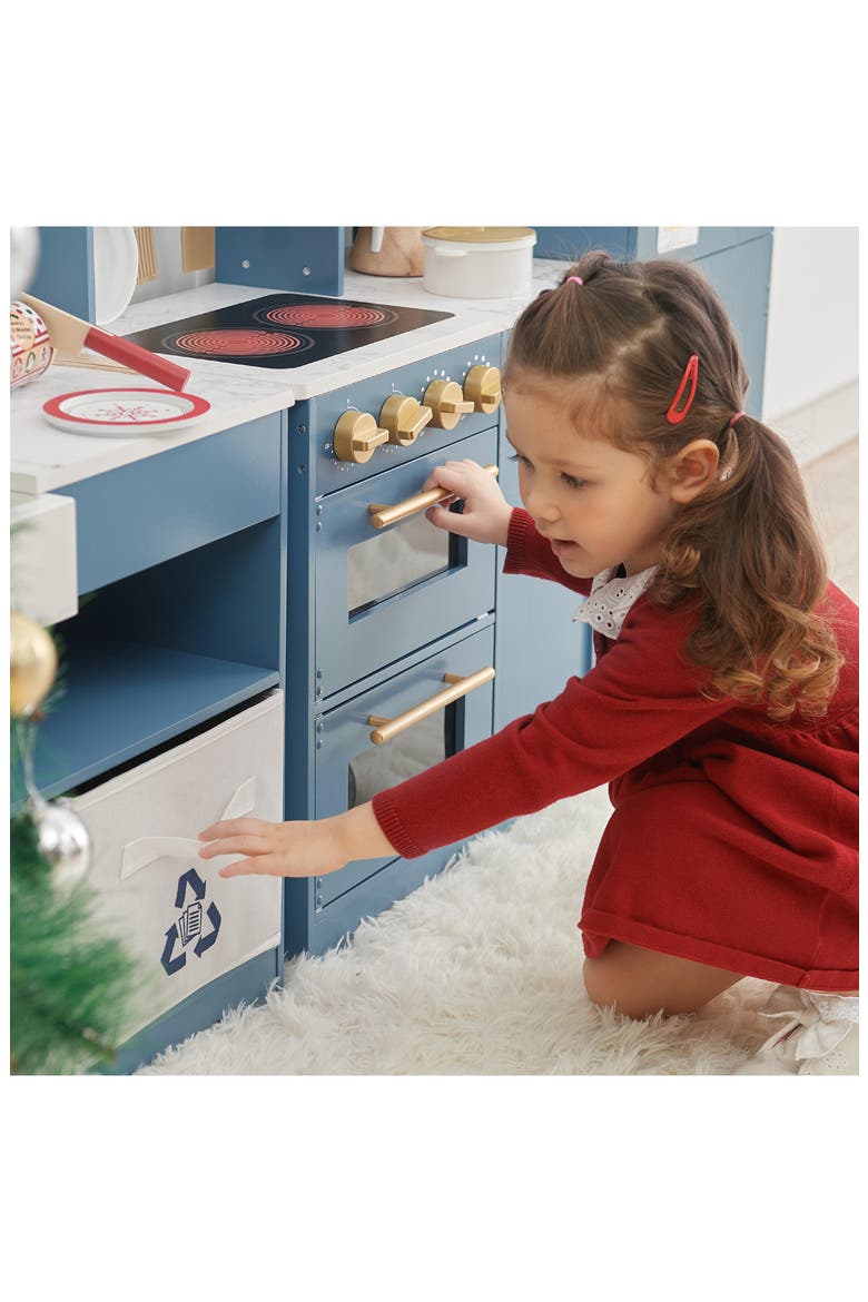 Chef Atlanta Kitchen Playset, Alternate, color, STONE BLUE/ WHITE