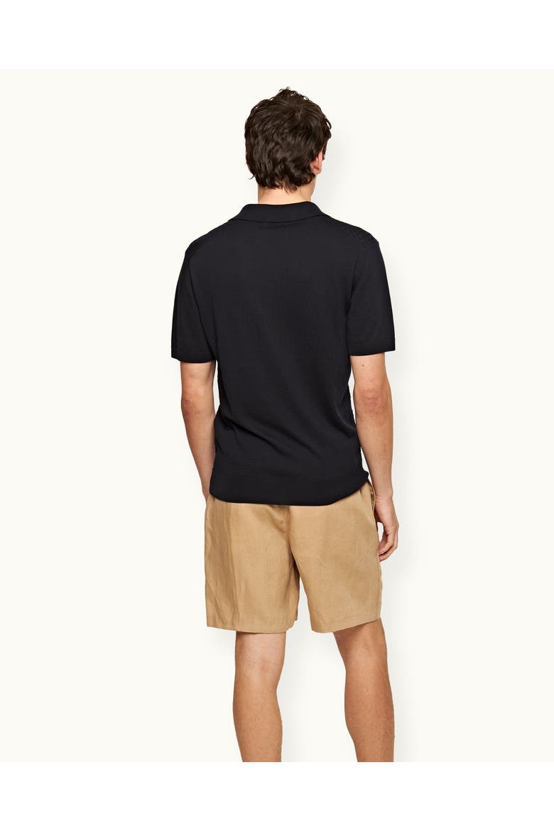 Alex Lino Relaxed Fit Italian Linen Drawcord Shorts, Alternate, color, Biscuit
