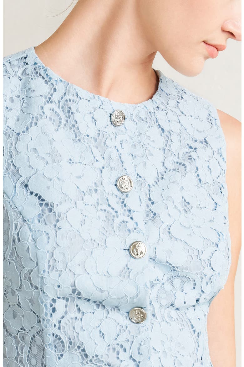 Lace Vest, Alternate, color, LIGHT BLUE