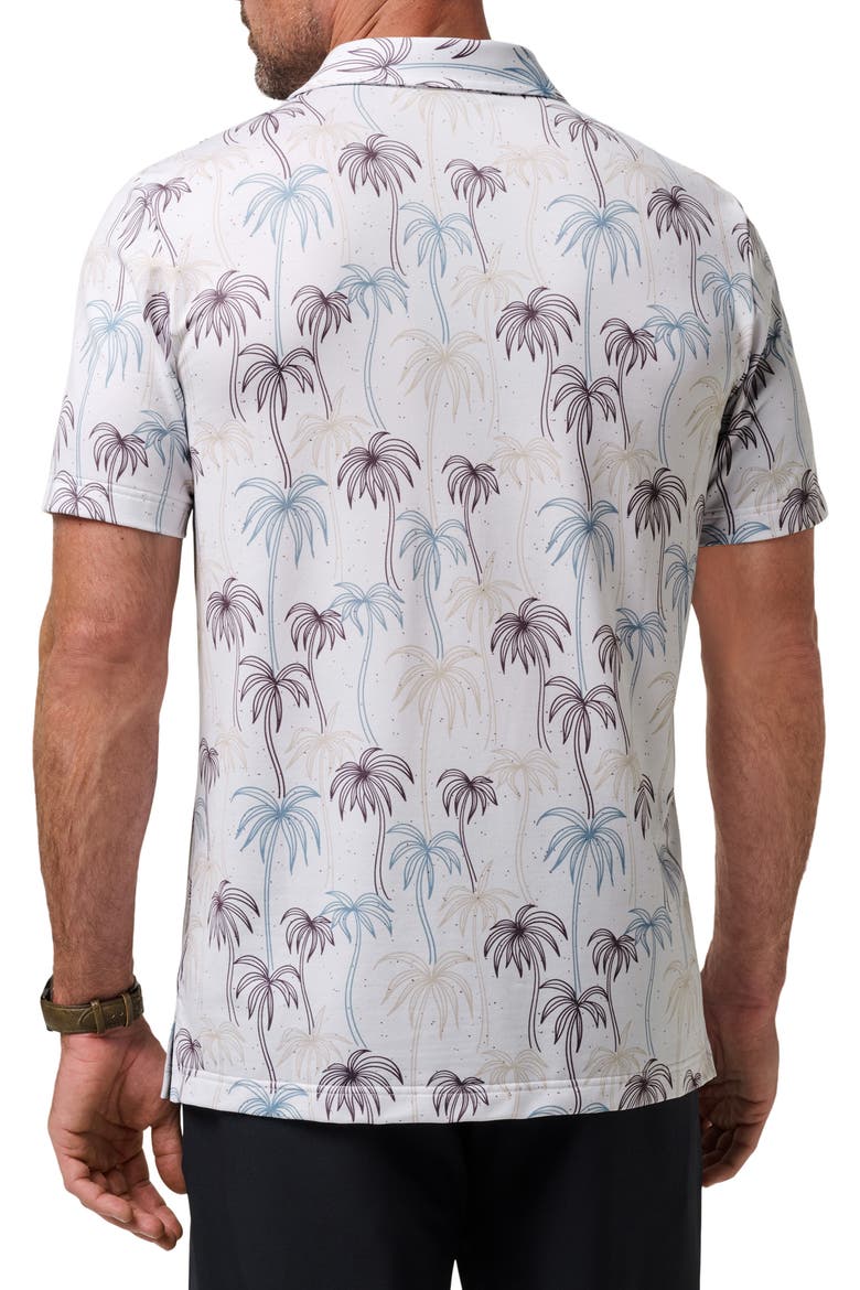 Featherweight Palms Piqué Polo, Alternate, color, WHITE